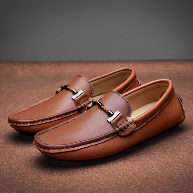 Weston Driving Loafers aus Lede