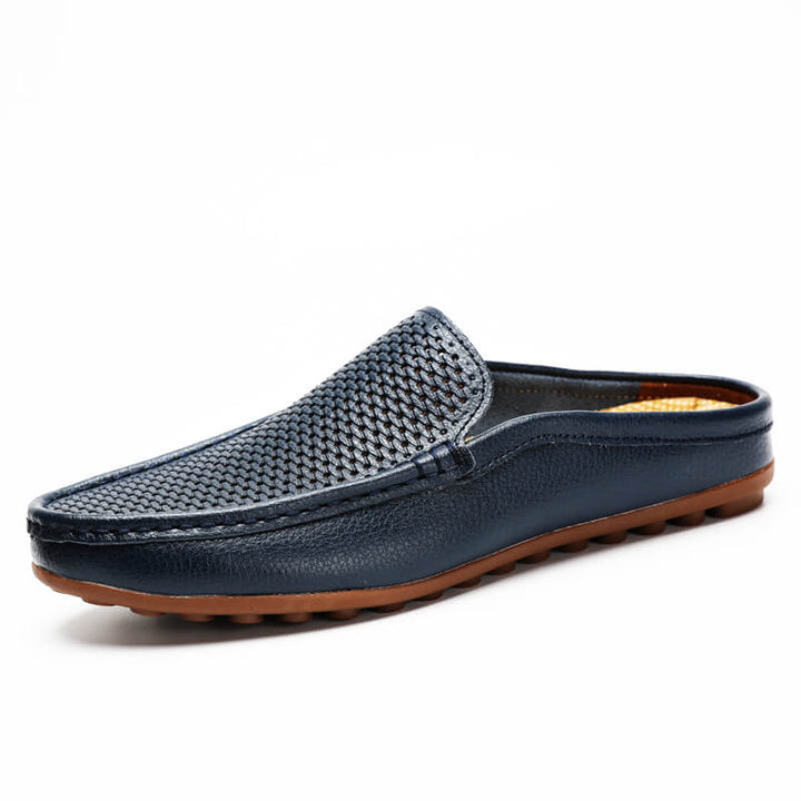 Mario | Riviera Leder-Slipper – Eleganz im italienischen Stil