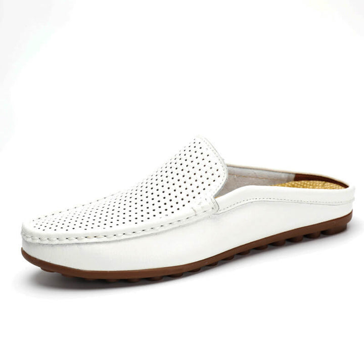 Mario | Riviera Leder-Slipper – Eleganz im italienischen Stil