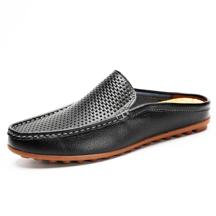 Mario | Riviera Leder-Slipper – Eleganz im italienischen Stil