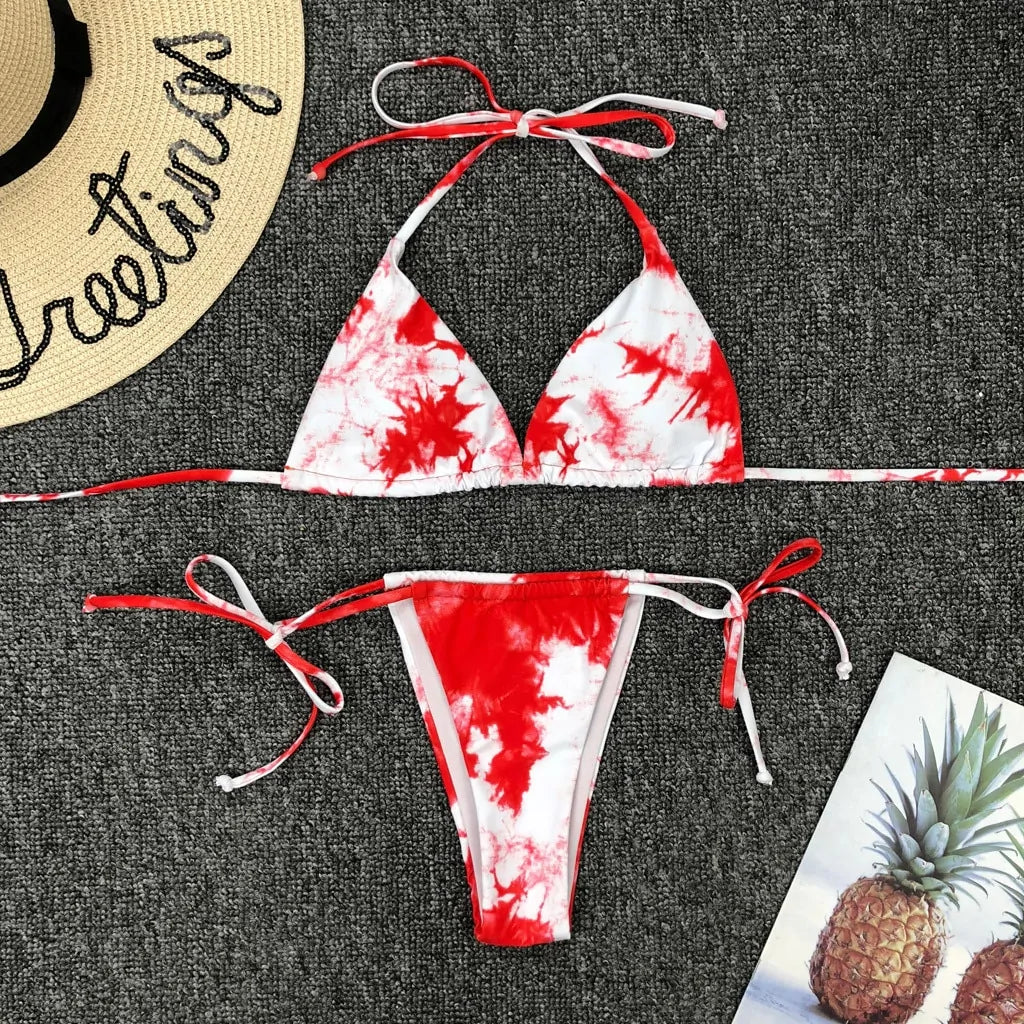 Mai Tai | Tie-Dye Bikini-set