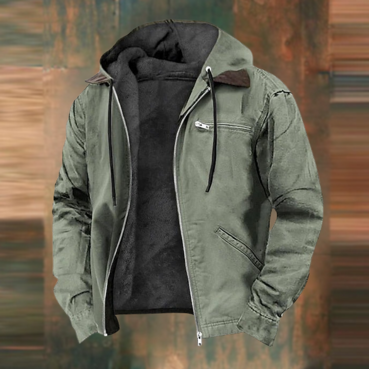 Arnold | Hoodie-Jacke mit Fleecefutter