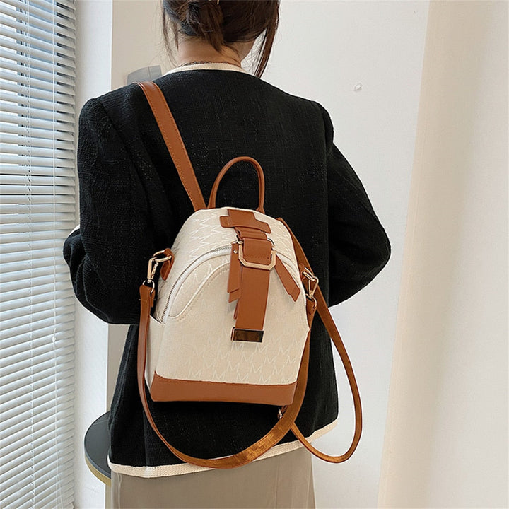 Phoebe - Stylischer Rucksack mit geometrischem Muster