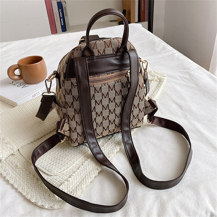 Phoebe - Stylischer Rucksack mit geometrischem Muster