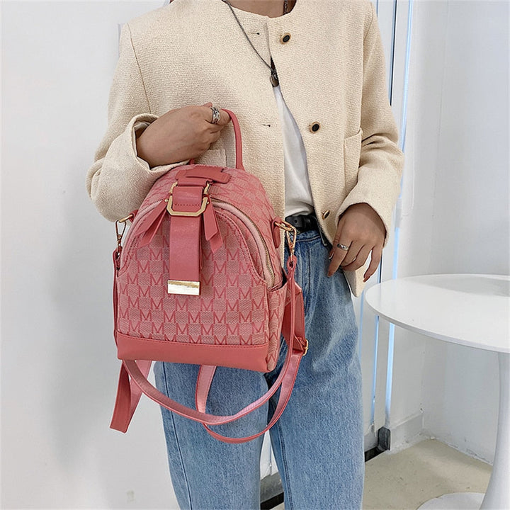 Phoebe - Stylischer Rucksack mit geometrischem Muster