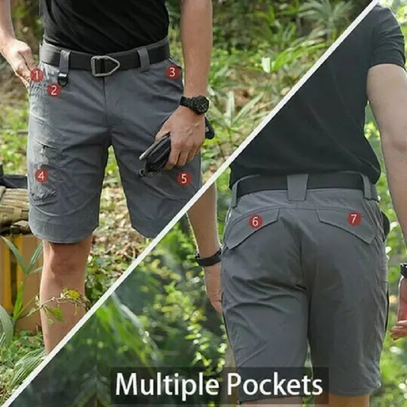 Thom | Strapazierfähige 7-Pocket-Shorts mit kostenlosem Gürtel