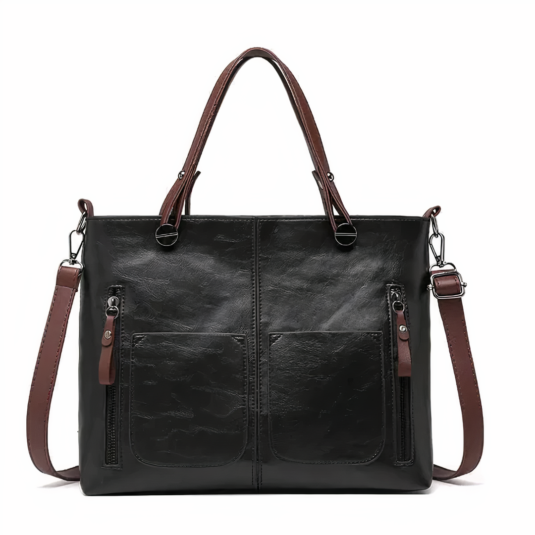 Hildegard | Schultertasche im Vintage-Stil