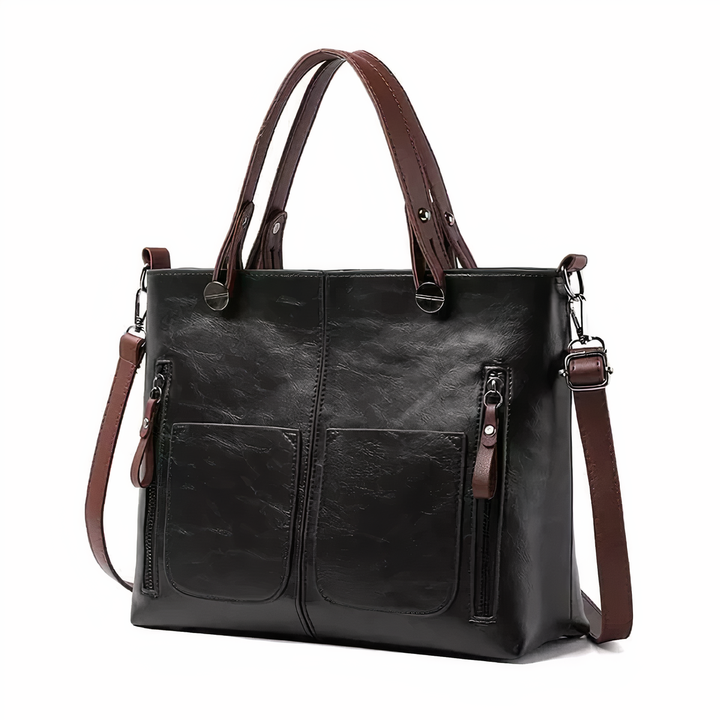 Hildegard | Schultertasche im Vintage-Stil