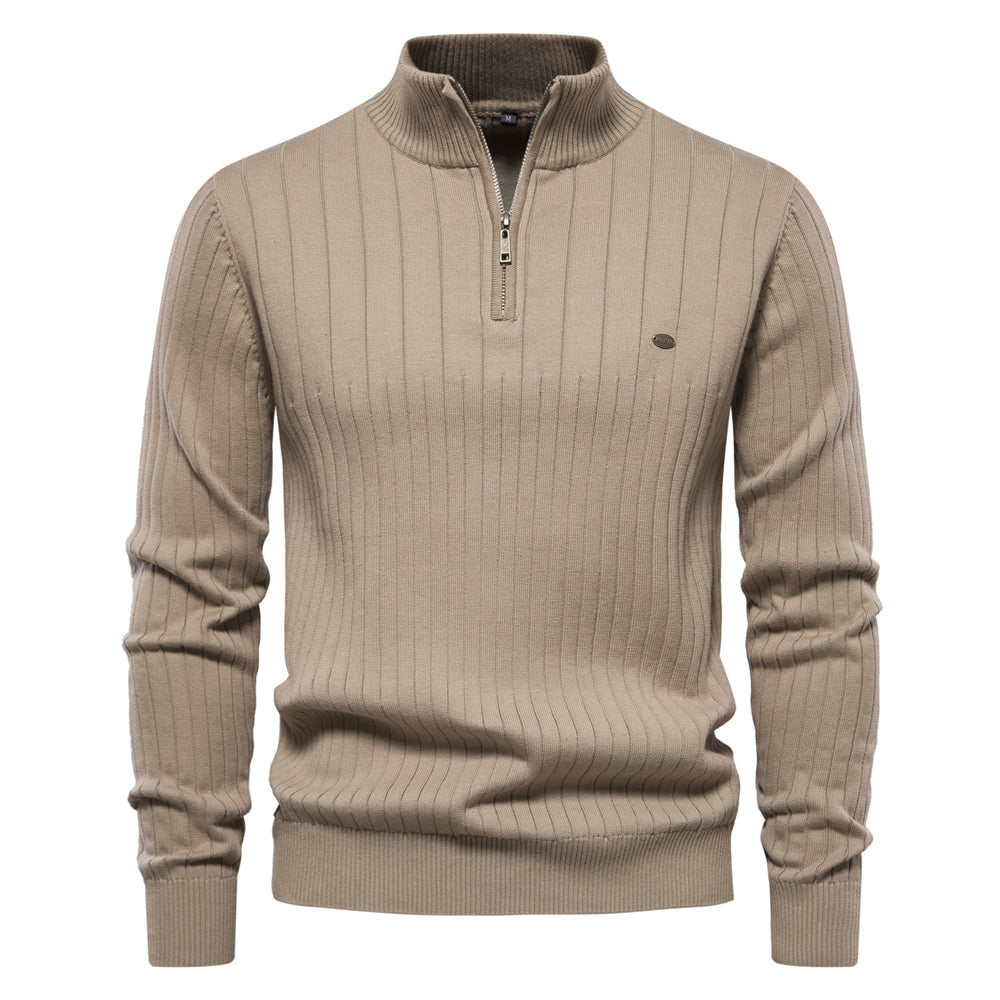 gerippter pullover