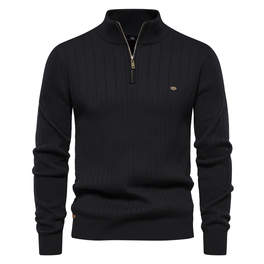 gerippter pullover