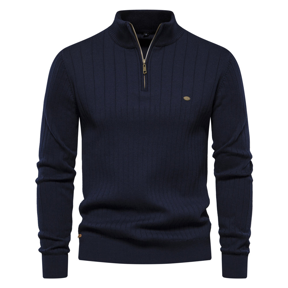 gerippter pullover