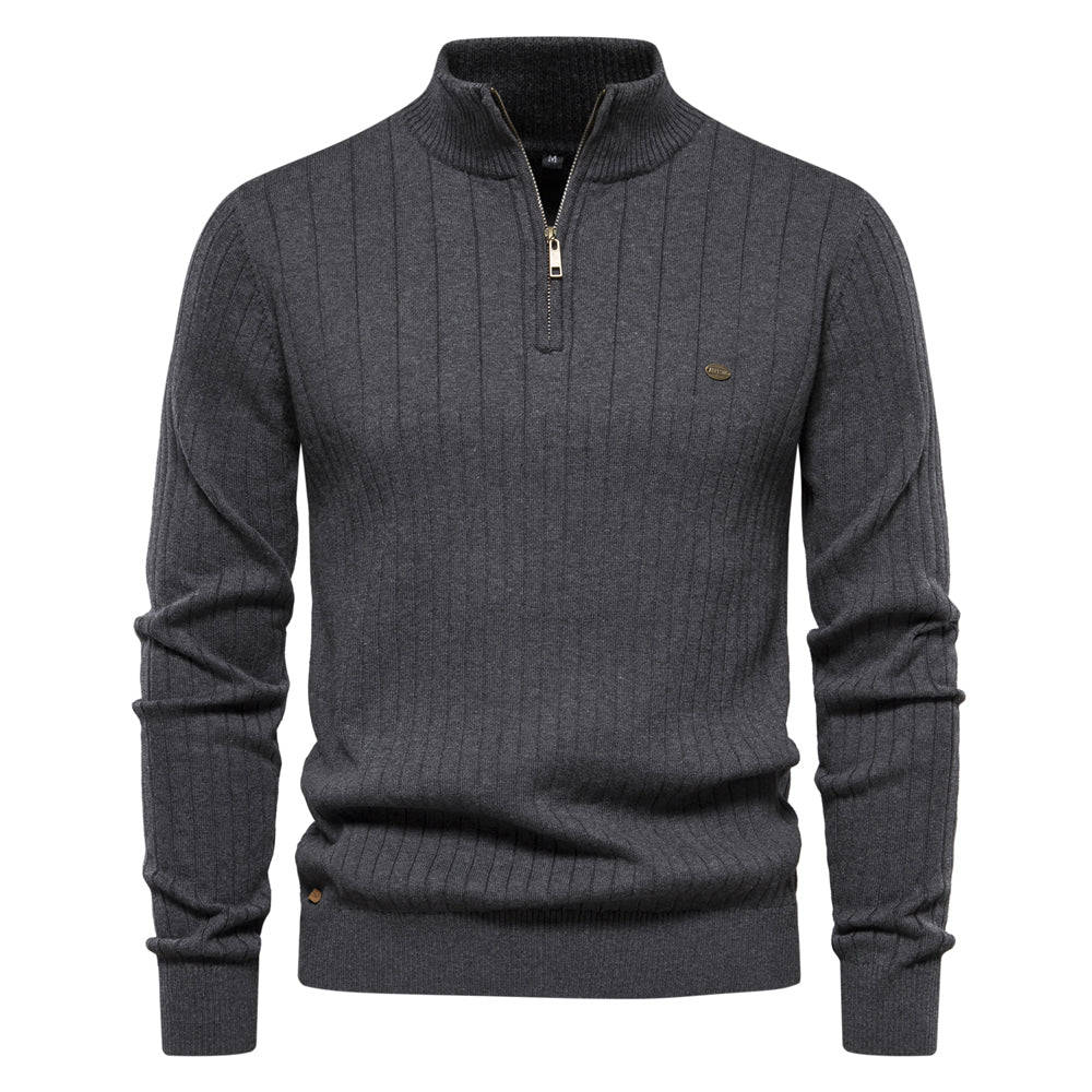 gerippter pullover