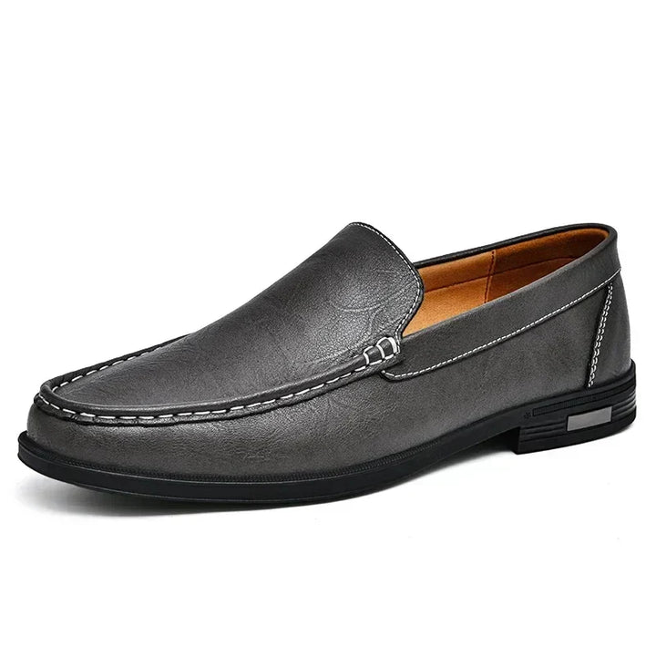 Bastien | Glimmer-Leder-Slipper