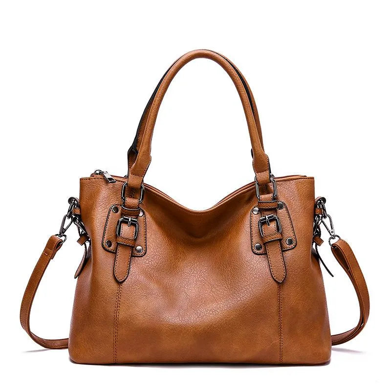 Lina | Elegante Lederschultertasche